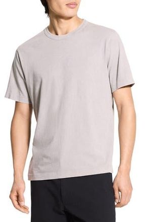 Theory Washed Pima Cotton T-Shirt in Dark Vapor at Nordstrom Rack, Size Small