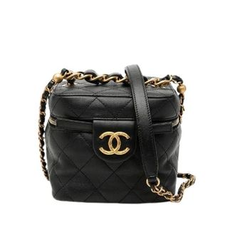 Chanel Pre-owned Matelasse Coco Mark Lambskin Chain Shoulder Bag - - Pre-owned - Donna - Nero - ONE SIZE
