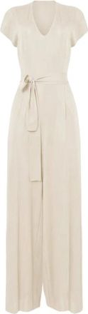 Wolford Aurora Pure Cut Jumpsuit - Dames - Jumpsuits - Beige - L - Wol - Jumpsuits & Playsuits