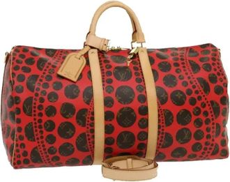 Louis Vuitton Pre-owned Canvas Weekendtas - Dames - Vintage Weekendtas - Rood - ONE Size - Vintage