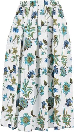 Fay Gonna Lunga con Elastico in Vita - Dames - Midirokken - Veelkleurig - 2XL - Katoen - Rokken