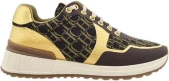 Carolina Herrera Gouden Runner Sneakers Shopping - Dames - Sneakers - Bruin - 41 EU - Schoenen
