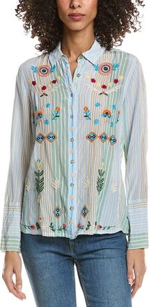 Johnny Was Josi Silk Shirt