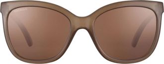 Serengeti Eyewear Agata Oversize Glamour Zonnebril - unisex - Zonnebrillen - Bruin - ONE Size - Accessoires
