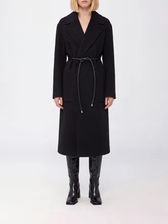 Sportmax Coat Woman color Black