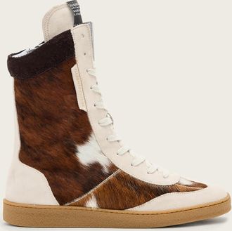AllSaints Leather Louise Cowhide High Tops, Size: UK 4/ US 7/ EU 37