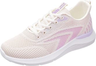 Generic Ladies Trainers Size 5 Orthopedic Shoes Women 2023 Spring New Lightweight Soft Bottom Breathable Casual Student Running Shoes Hundred with Sports Shoe