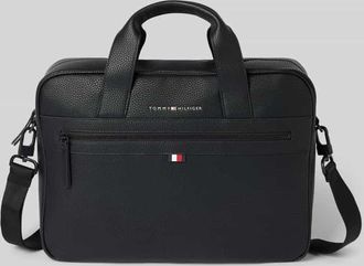 Tommy Hilfiger Laptoptasche in Leder-Optik in Black, Gr&ouml;&szlig;e 1