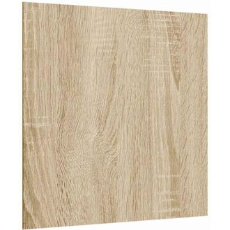 vidaXL Paneles Decorativos 50 Pcs Roble Sonoma 30 X 30 X 0.27 Cm Vidaxl