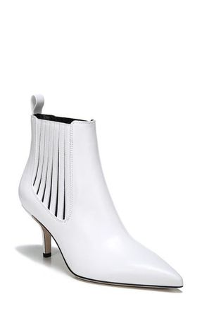 Diane Von F&uuml;rstenberg Mollo Chelsea Bootie in Ivory Leather at Nordstrom, Size 8.5