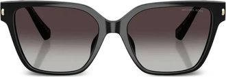 Michael Kors Piedmont square-frame sunglasses - women - Acetate - 56 - Black