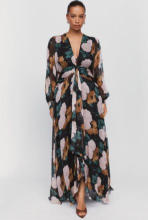 Rixo Meera Chiffon Maxi Dress