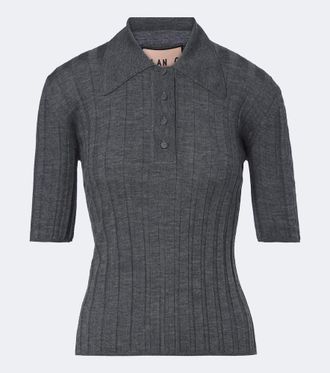 Plan C Wool polo sweater