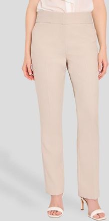 Tahari by ASL Bell Bottom Pants in Oatmeal at Nordstrom, Size 12 P
