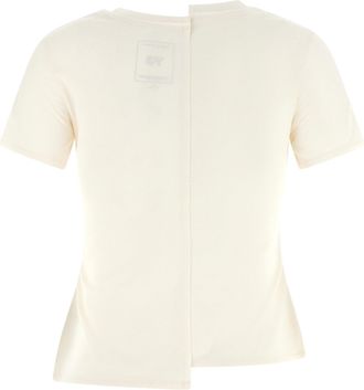 Yohji Yamamoto Asymmetric Split-Seam T-shirt - White