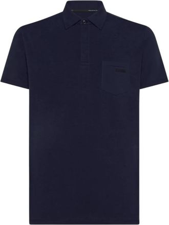Roberto Ricci Design Revo Polo - Heren - Polos - Blauw - L - Katoen - Tops