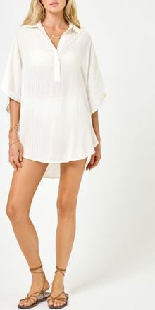 L*Space Cahuenga Cover-Up Dress in Cream at Nordstrom Rack, Size X-Small/small