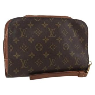 Louis Vuitton Pre-owned Clutches, female, Brown, Size: ONE SIZE Pre-owned Canvas Clutch