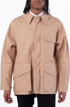 Burberry Gabardine Elasticated Waistband Jacket, Brand Size 52 (US Size 42)