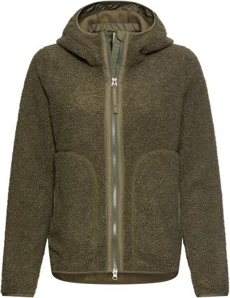 Camel Active Zip-through Sweatshirt - Dames - Vesten met rits - Groen - L - Hoodies & sweatvesten