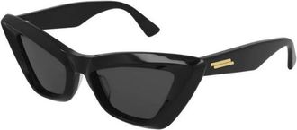Bottega Veneta Bv 1101S 001 Zonnebril - Dames - Zonnebrillen - Zwart - 53 MM - Accessoires