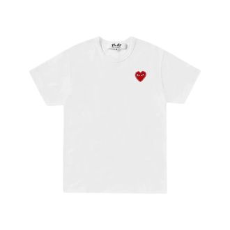 Comme Des Gar&ccedil;ons Heren, Tops, Wit, Maat: 2XL