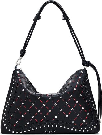 Desigual Faux Leather Shoulder Bag in Black at Nordstrom