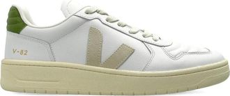 Veja White Color Block Sneakers