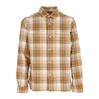 Timberland Werk Flanellen Shirt Lange Mouw - Heren - Casual Overhemden - Veelkleurig - S - Katoen - Overhemden