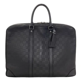 Louis Vuitton Black Damier Infini Briefcase (Pre-Owned)