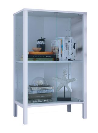 VCM Expositor De Cristal Jensol Con Vidrio Esg De Pie 80x60x35 - Vcm