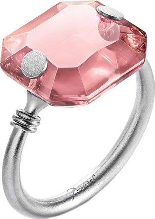 Baccarat Marie Helene De Taillac Silver Crystal Ring