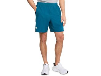 Under Armour Launch Run 7 Shorts Mens Clothing Wham Blue/Blue Haze/Reflective : 2XL 7, Mesh/Microfiber/Polyester