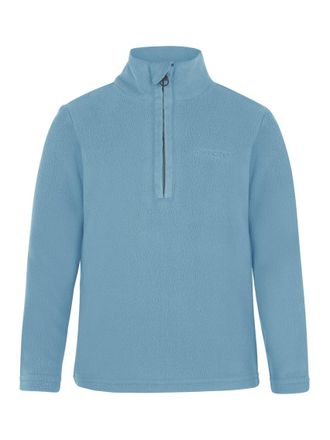 Protest Stehkragenpullover PROTEST Fleecepullover PERFECT TD, Herren, Gr. 110, blau (steel blau), Obermaterial: 100% Polyester PES., Pullover Stehkragenpullov