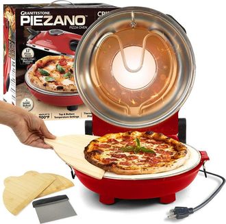 GraniteStone Piezano Pizza Maker - All In 1 Pizza Oven With Ceramic Stone