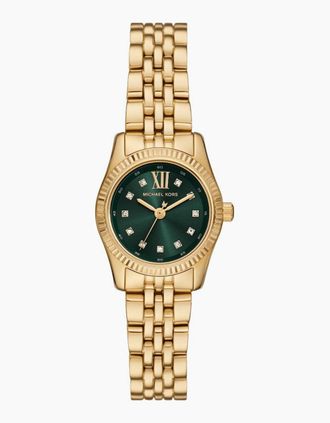 Michael Kors Womens Michael Kors MK4842 Lexington Green Dial Ladies Watch