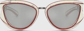 Diesel Cat-eye style sunglasses - Sunglasses - Unisex - Multicolor