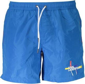 Karl Lagerfeld Mare Azzurro - Heren - Strandmode - Blauw - S - Badmode