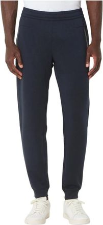 Emporio Armani Trainingsbroeken - Heren - Sweatpants - Blauw - XL - Polyester - Broeken