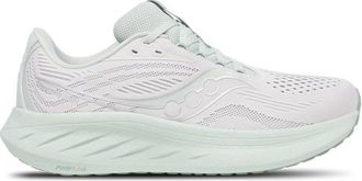 Saucony Womens Ride 18 - Running Shoes Fog/Mist Size 10.0