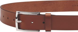 CHARLES TYRWHITT Leather Chino Belt in Tan at Nordstrom, Size 42