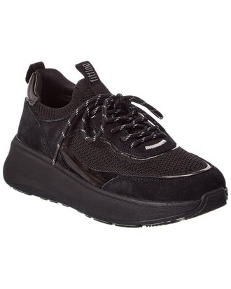 FitFlop Fitflop F-Mode Suede & Knit Platform Sneaker