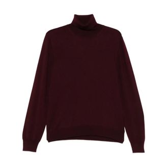 Tagliatore Turtlenecks, male, Red, Size: 2XL Point Cutter