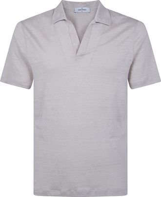 Gran Sasso Logo Print Short Sleeves Skipper Polo Shirt