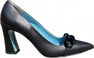 Valentina Rangoni Womens Fiaba Leather Pumps In Black