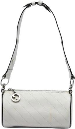Gucci Pre-owned Blondie Schoudertas - Dames - Vintage Schoudertas - Wit - ONE Size - Leer - Vintage