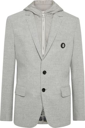 Billionaire Boys Club Travel Hood Blazer Men in Grey at Nordstrom, Size 60