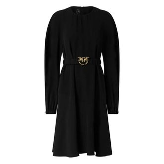 Pinko Midi Dresses, female, Black, L, Agrodolce Dress