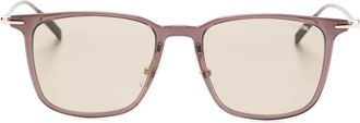 Montblanc Occhiali da sole squadrati - Marrone