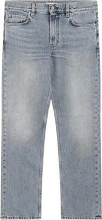 Toteme Low Straight Denim Jeans - Dames - Regular Fit Jeans - Blauw - W25 - Denim - Jeans